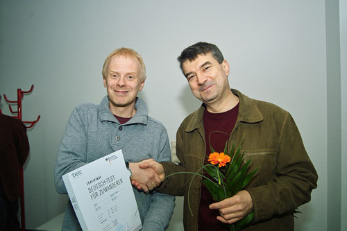 Feierliche Zeugnisübergabe im Integrationskurs Feierliche Zeugnisübergabe im Integrationskurs-5