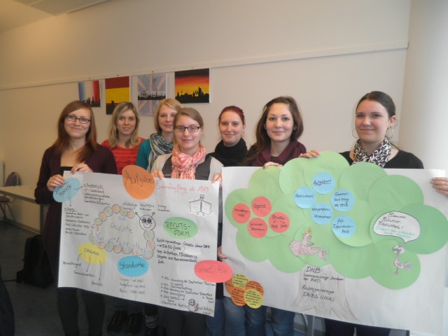 Auszubildende der Deutschen Nationalbibliothek besuchten Seminar an den Euro-Schulen Leipzig -1