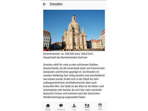 Euro-Schule Dresden goes WELCOME APP GERMANY-5