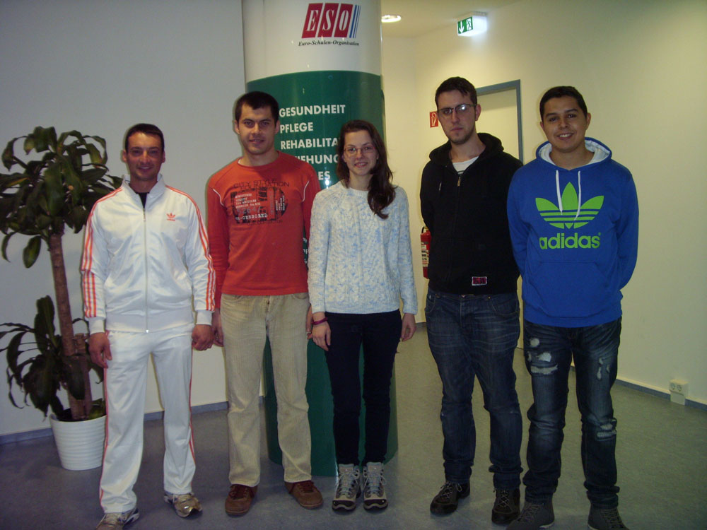 Azubis aus Bulgarien und Spanien verbessern ihre Deutschkenntnisse im Rahmen von MobiPro-EU-1