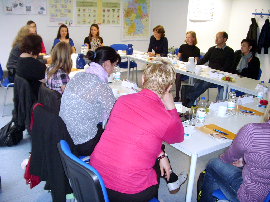 Euro-Schulen Leipzig zum Thema "Fachkräftegewinnung" bei den Interkulturellen Wochen-2