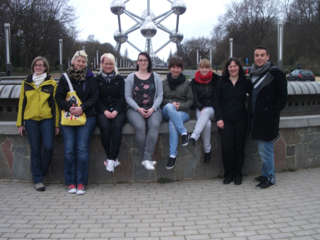 Die Studienreise der WA-Klassen nach Brüssel Die Studienreise der WA-Klassen nach Brüssel-8